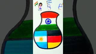 +++ independence day drawing Republic day drawing  #shorts #shortsfeed #shortvideo
