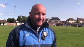 POST MATCH | David Simmonds after today’s 2-1 defeat at Dunbar