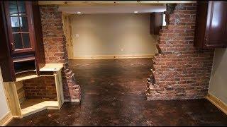 Low Budget Basement Finish: On a 125-year-old house