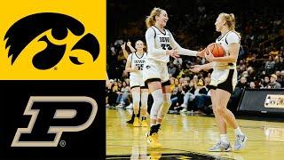 Iowa vs Purdue | 2024 Women's College Basketball