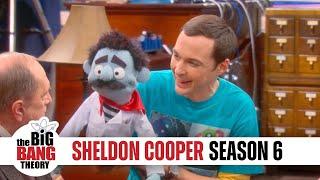 Unforgettable Sheldon Cooper Moments (Season 6) | The Big Bang Theory