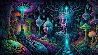 [4K UHD] The Metamorphosis | Trippy Visuals for LSD, Shroom & DMT Trips