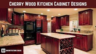 Cherry Wood Kitchen Cabinet Designs || The Most Trending Thing Now?