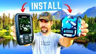 Fishing Kayak Nocqua Battery Install - Power Your Fish Finder