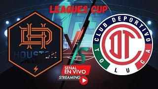 TOLUCA vs HOUSTON DYNAMO se enfrentan en un emocionante duelo de la Leagues Cup