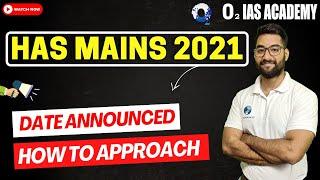 HPAS Mains Preparation | DateSheet | Approach & Strategy for HPAS Mains Exam