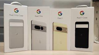 Google Pixel 7 and 7 Pro Unboxing and First Look