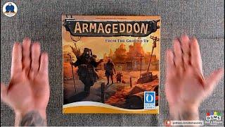 UNBOXING ARMAGEDDON Board Game #indabox