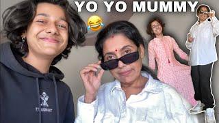 I DRESSED MY MOM  | BISHAL SHARMA MUMBAI VLOGS |