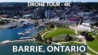 Barrie, Ontario 4K Drone Tour: Aerial Splendor with DJI Mini 2 | Explore the Lakefront City