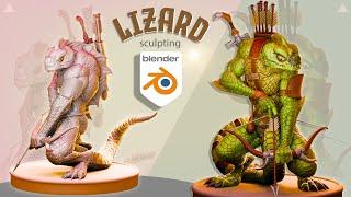 Lizard Course in Blender: Ultimate 3D Modeling Course for Beginners | Step-by-Step Tutorial | New