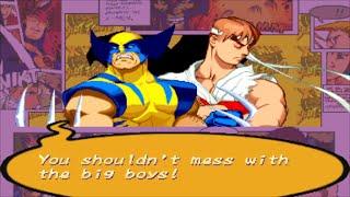 X-Men VS Street Fighter - Ryu/Wolverine - Expert Difficulty Playthrough