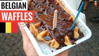 Original Belgian Waffles in Brussels  Foodseeing