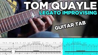 Tom Quayle | Legato Improvising Melodic Minor Harmony |  Guitar Tab