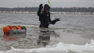 Зимние нырялки или подводная охота зимой.