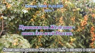 Железов Валерий.  Вебинар 333.  ч. 1.  Прививки по Железову -  шанс для всей России.