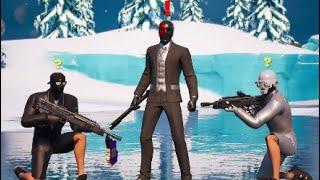 Fortnite Boss Highcard Vs GHOST and SHADOW henchman!!!!!! (Lonely Henchbros)