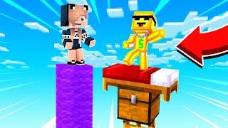 Битва Столбов в Майнкрафт! У КОГО ДЛИННЕЕ СТОЛБ В MINECRAFT 100% Троллинг