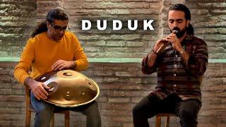 Flying With The Wind | Handpan & Duduk Duet Improvise | Ahmad Mohamadiyan