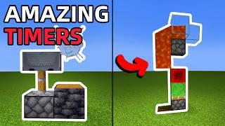 Minecraft: 3 Amazing Timers EASY to Make!