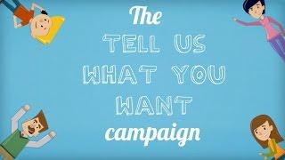 SuccessCDs Education  - Tell us what you Want Campaign