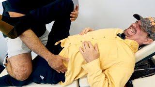 SEVERE *Low Back Pain* Leaves Man Struggling to Walk— PAINFUL Chiropractic Experience