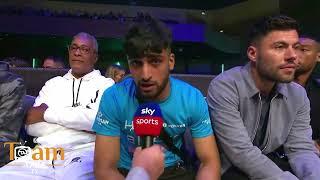 ADAM AZIM Reacts to Brother Hassan Azim Live from Ring Side!