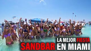 Una locura ️  La mejor fiesta de Miami Sandbar 2024