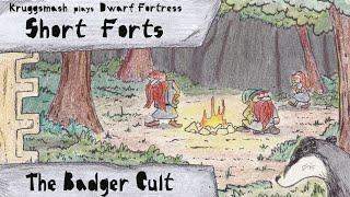 Dwarf Fortress Short Forts: The Badger Cult of Dead Elf Island