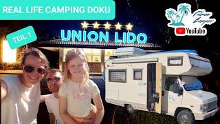 Part 1. Real Life Camping Documentary. 3 weeks in a restored mobile home (Union Lido, Lake Garda)