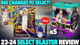 SELECT  IS HERE EARLY (BIG CHANGES)!  2023-24 Panini Select Basketball Retail Blaster Box Review