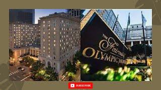 FAIRMONT OLYMPIC HOTEL - SEATTLE TOUR & TIPS | #Traveluxepro