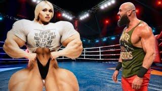 ron Man Match- BRAUN STROWMAN VS AMAZONKA