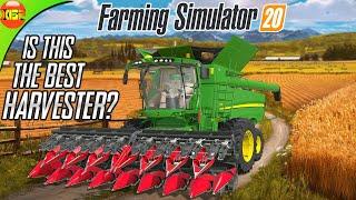 Is This the Best Harvester in Farming Simulator 20? | John Deere S790 Review fs 20