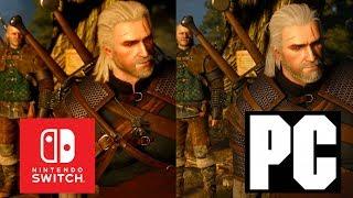 The Witcher 3 Switch VS PC (Ultra/Medium/Low) In-depth graphical comparison