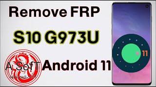 Samsung  S10 G973U  Android 11 Bypass FRP Google Account Lock/Remove FRP