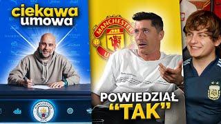 Guardiola ZOSTAJE NA DŁUŻEJ w Manchesterze City! Lewandowski o transferze do Manchesteru United!