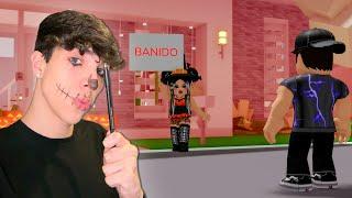 SE FOR BANIDO NO BROOKHAVEN, PINTA O ROSTO!  (Edição halloween) - Roblox