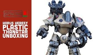 Plastic Mechanicum Thanatar Cavas Unboxing - Warhammer the Horus Heresy