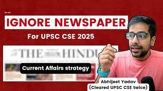 How to cover current affairs for UPSC CSE 2025?