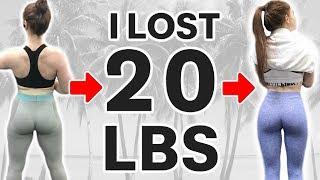 HOW I LOST 20 LBS OF STUBBORN FAT | What REALLY Worked for Calories, Cardio, and Workouts | #2