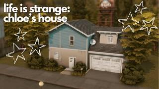 Life Is Strange - Chloe's House || Sims 4 Speed Build || CC