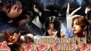 BTS TAEKOOK HINDI SONG MIX FMV SHE MOVE LT LIKE #tae #jk #taekook #2024 🫀