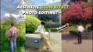 Glow Effect Photo Editing Tutorial!⭐️ | drippxaesthetic__ | #photoediting #editingtutorial