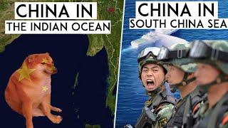 Why does China never dare to challenge India in the Indian Ocean?