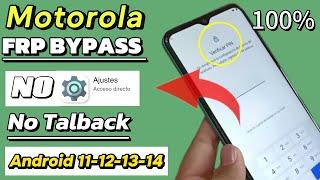 Motorola Stylus 5G FRP BYPASS 2024 ANDROID 11-12-13-14 No entra Ajustes del teléfono  #motorola