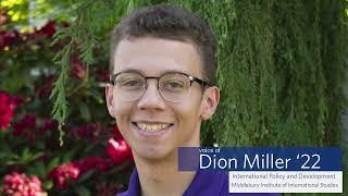 Field Work: Dion Miller '22