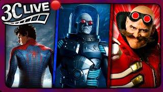 3C Live - Sonic 4 Details, Mr. Freeze Rumor For Batman 2, Andrew Garfield on Spider-Man 4