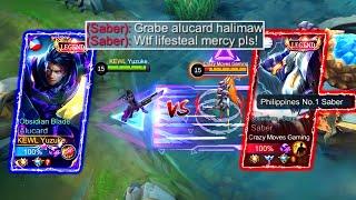 YUZUKE VS TOP 1 PHILIPPINES SABER! | WHO WILL WIN? | (INTENSE MATCH!)