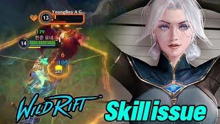 Wild rift skill issue - Camille vs Aatrox baron lane season 14